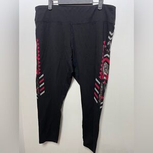 “Express SZ: (XL/TG) Tights Black, Red, Silver Sides New No Tags
